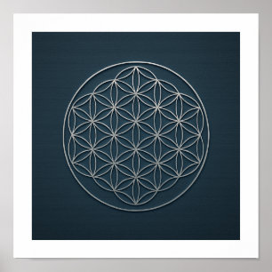 Blume des Lebensplakats Poster