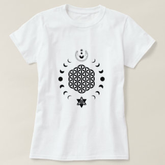 Blume des Lebensspirituellen Symbols T-Shirt