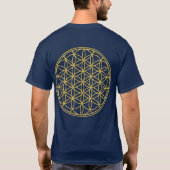 Blume des Lebenszeichens T-Shirt (Rückseite)