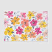 Blume des Loose Floral Seidenpapier (Vorderseite)