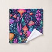 Blume des Meeres - Flora Badhandtuch Set (Waschlappen)