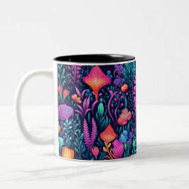 Blume des Meeres - Flora Zweifarbige Tasse