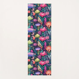 Blume des Meeres - Meeresgarten Yogamatte