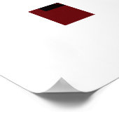 Blume des Meeres Poster (Ecke)