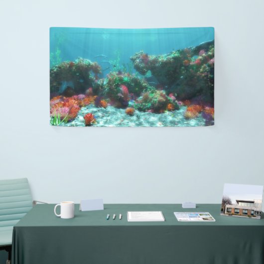 Blume des Meeresbanners Banner (Messeveranstaltung)