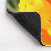 Blume des Mohns aus Kalifornien Mousepad (Ecke)