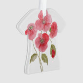 Blume des Mohns Ornament (Vorderseite)