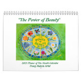 Blume des monatlichen Inspirationskalenders 2025 Kalender (Titelbild)