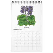 Blume des Monats Kalender (Feb 2027)
