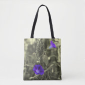 Blume des Morgenruhms - teilweise Farbe Tasche (Vorderseite)