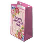 Blume des Muttertags Kleine Geschenktüte (Vorderseite Schrägansicht)