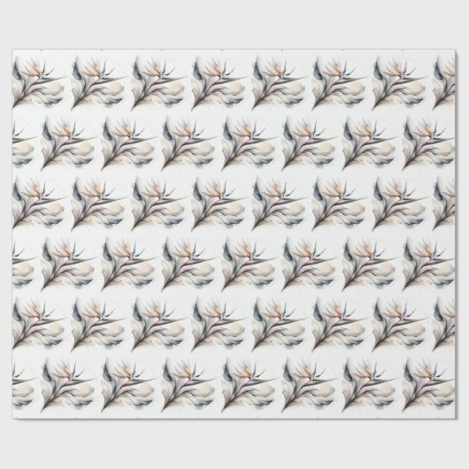 Blume des Paradieses Geschenkpapier (Flach)