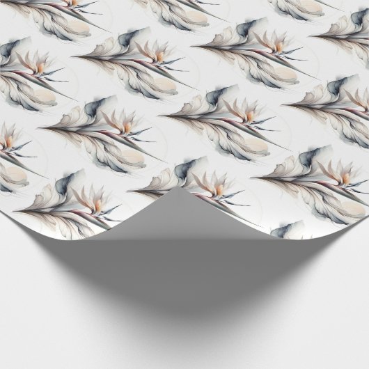 Blume des Paradieses Geschenkpapier (Ecke)