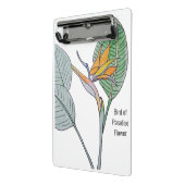 Blume des Paradieses Mini Klemmbrett (Gewinkelt2)