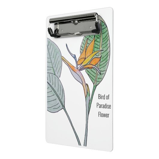 Blume des Paradieses Mini Klemmbrett (Gewinkelt2)