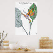 Blume des Paradieses Poster (Küche)