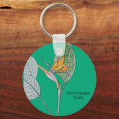 Blume des Paradieses Schlüsselanhänger (Rückseite)