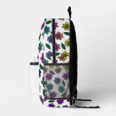 Blume des Pops Bedruckter Rucksack (Rechts)