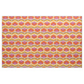 Blume des Retromusters Stoff (Yard (91,4 cm))