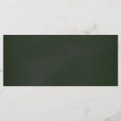 Blume des rosa Herzens Valentinstag Ermäßigungskar (Rückseite)