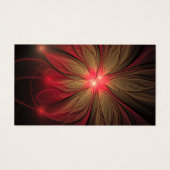 Blume des roten Fraktals (Vorderseite)