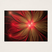 Blume des roten Fraktals (Vorderseite)