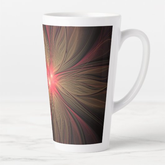 Blume des roten Fraktals Milchtasse (Rechts)