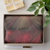 Blume des roten Fraktals Seidenpapier (Geschenk)