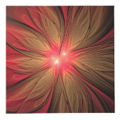 Blume des roten Fraktals Würfel (Rechts)