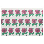 Blume des roten Hibiskus Stoff (Fat Quarter (45,7 x 55,9 cm))