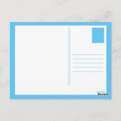 Blume des Schneeballmubaraks Postkarte (Rückseite)