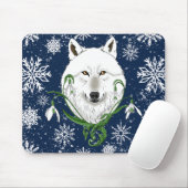 Blume des Schneefalls der Weißen Arktis Mousepad (Mit Mouse)