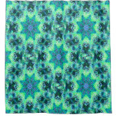 Blume des Schwimmmeeres"... Duschvorhang (Vorderseite)
