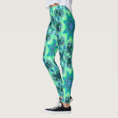Blume des Schwimmmeeres"... Leggings (Links)