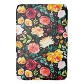 Blume des Sommers "English Garden" Badematte (Vorderseite Vertikal)