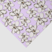 Blume des Südlichen Magnolien Lavendel-Papiers Seidenpapier (Detail)