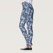 Blume des tropischen Hibiskus Yoga Leggings (Links)