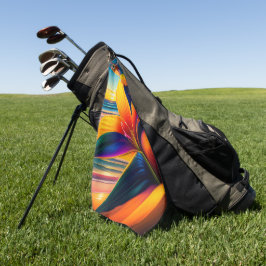 Blume des tropischen Paradieses Golfhandtuch