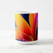 Blume des tropischen Paradieses Kaffeetasse (Mittel)