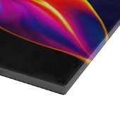 Blume des tropischen Paradieses Schneidebrett (Ecke)