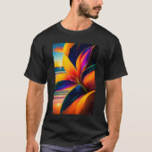 Blume des tropischen Paradieses T-Shirt (Vorderseite)