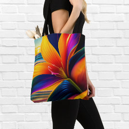 Blume des tropischen Paradieses Tasche