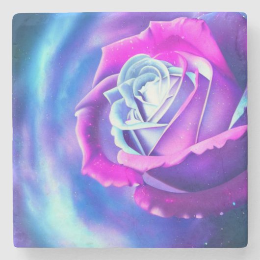 Blume des Untersetzer "Lebensmarmor" (Vorderseite)