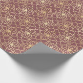 Blume des Verpackungspapiers für Lebensmuster Geschenkpapier (Ecke)