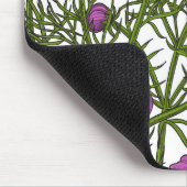 Blume des violetten Kosmos Mousepad (Ecke)