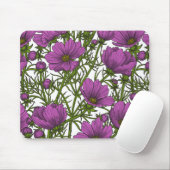 Blume des violetten Kosmos Mousepad (Mit Mouse)