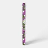 Blume des violetten Kosmos Samsung Galaxy Hülle (Linke Seite)