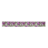 Blume des violetten Kosmos Satinband (Vorderseite)