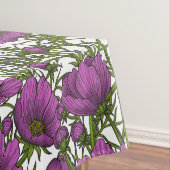 Blume des violetten Kosmos Tischdecke (Beispiel)