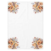 Blume des Wasserfarbenfalls Tischdecke (Vorderseite)